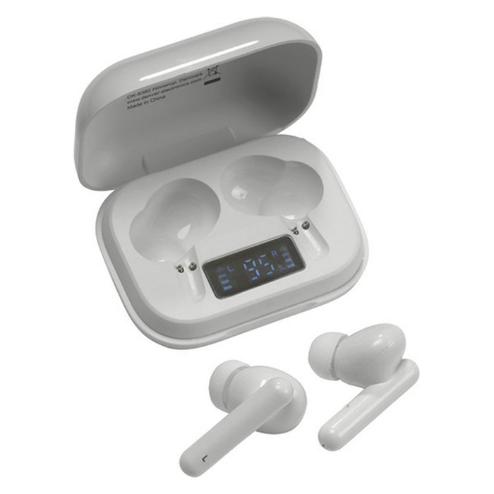 Bluetooth Headphones Denver Electronics TWE-38 300 mAh White