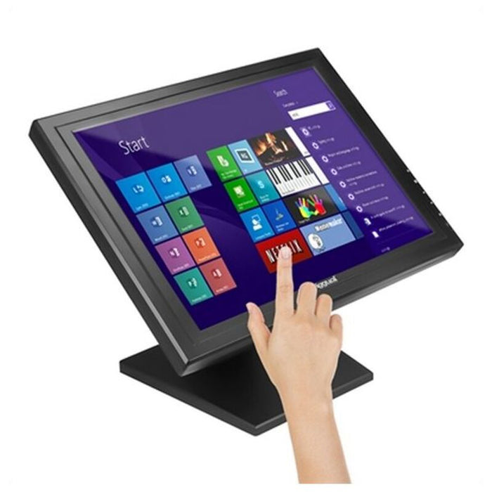 Touch Screen Monitor iggual MTL15B 15" LCD XGA USB Black