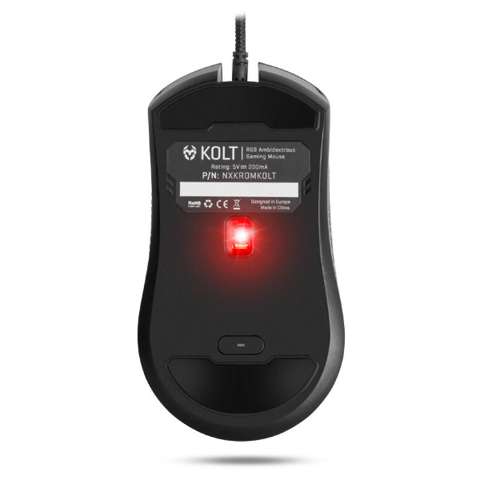 LED Gaming Mouse Krom KOLT 4000 DPI Black